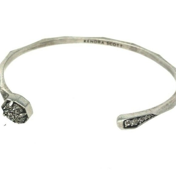 Kendra Scott Ashlee Pinch Druzy Cuff Bracelet